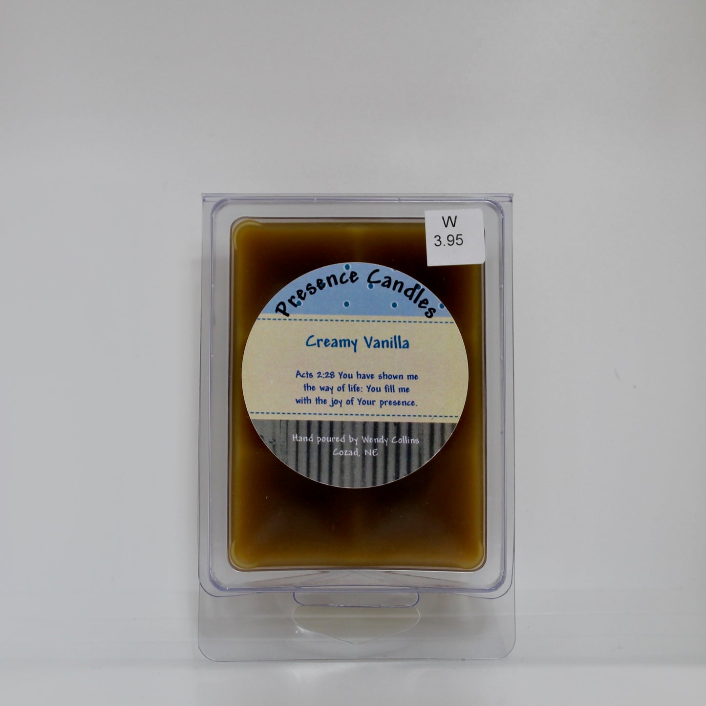 Creamy Vanilla Scented Melt