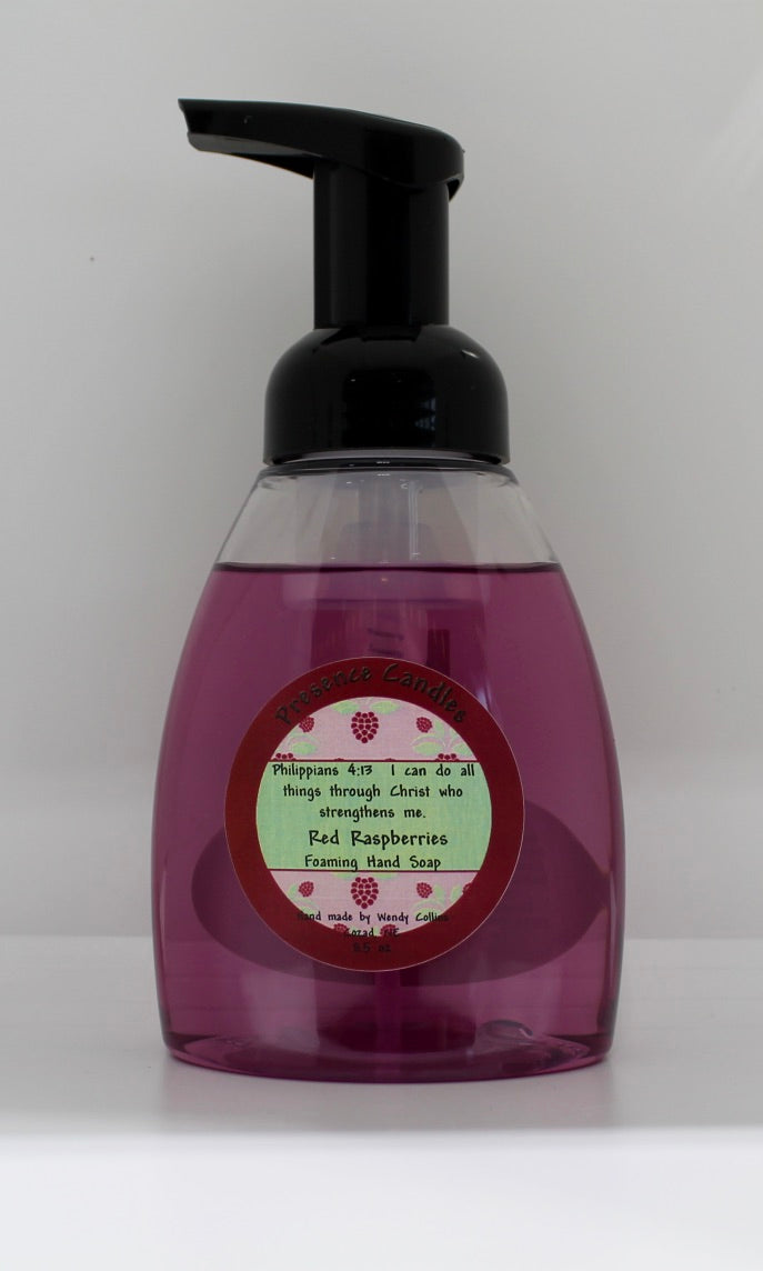 Red Raspberry Scented Foaming Hand Soap
