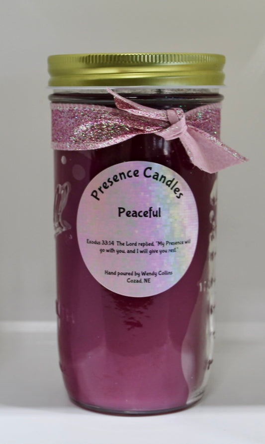 Peaceful Scented Candle