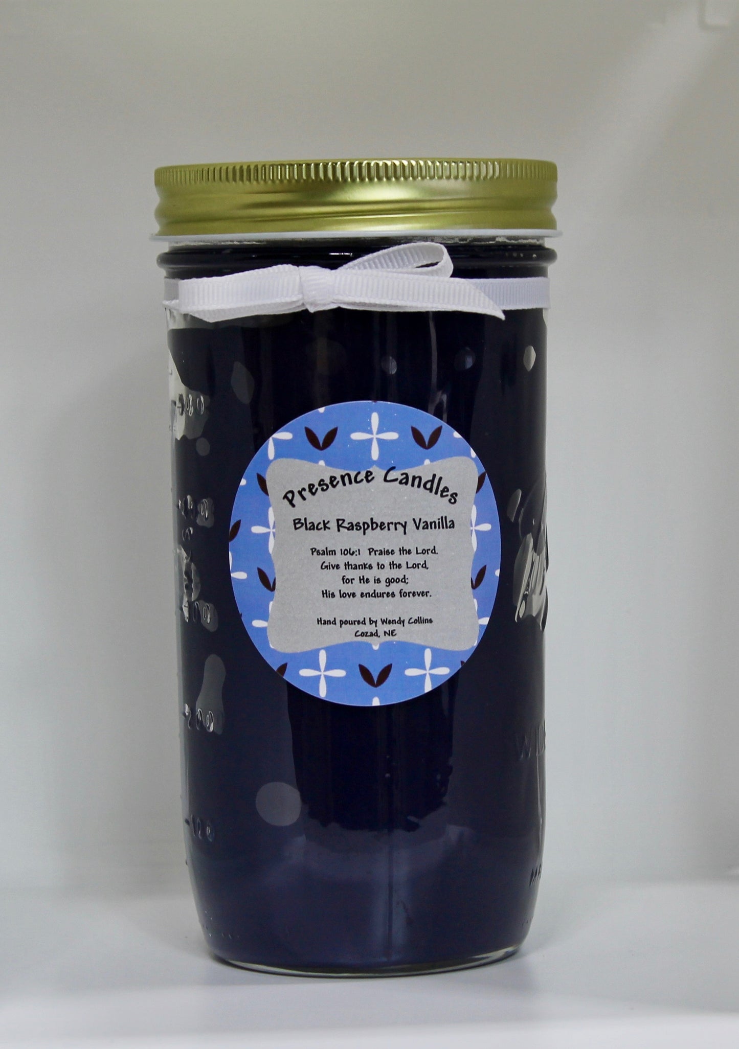 Black Raspberry Scented Candle