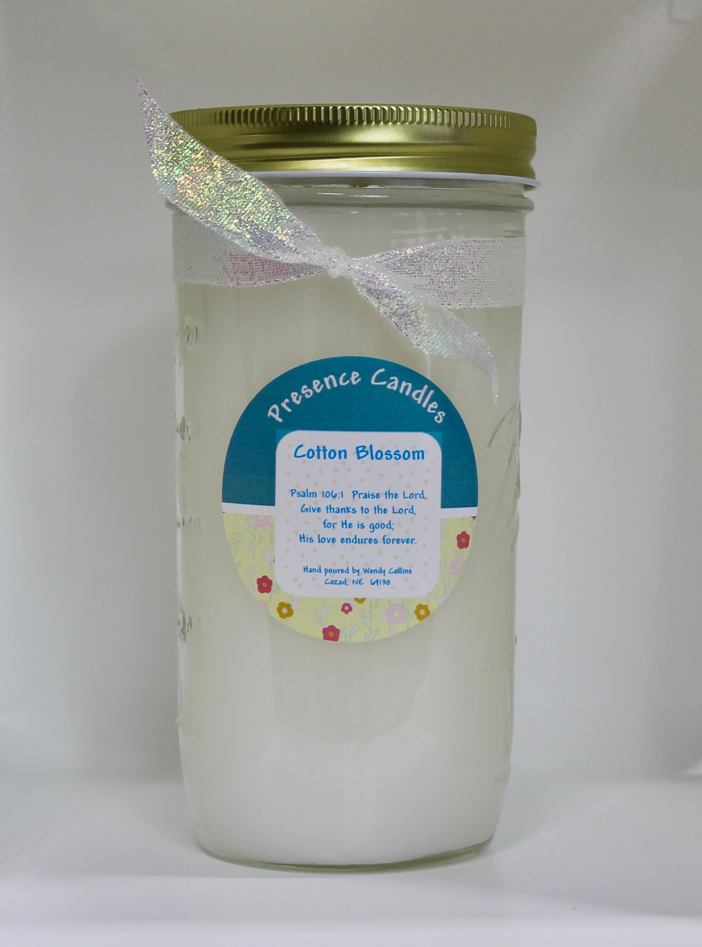 Spring Blossom Scented Candle