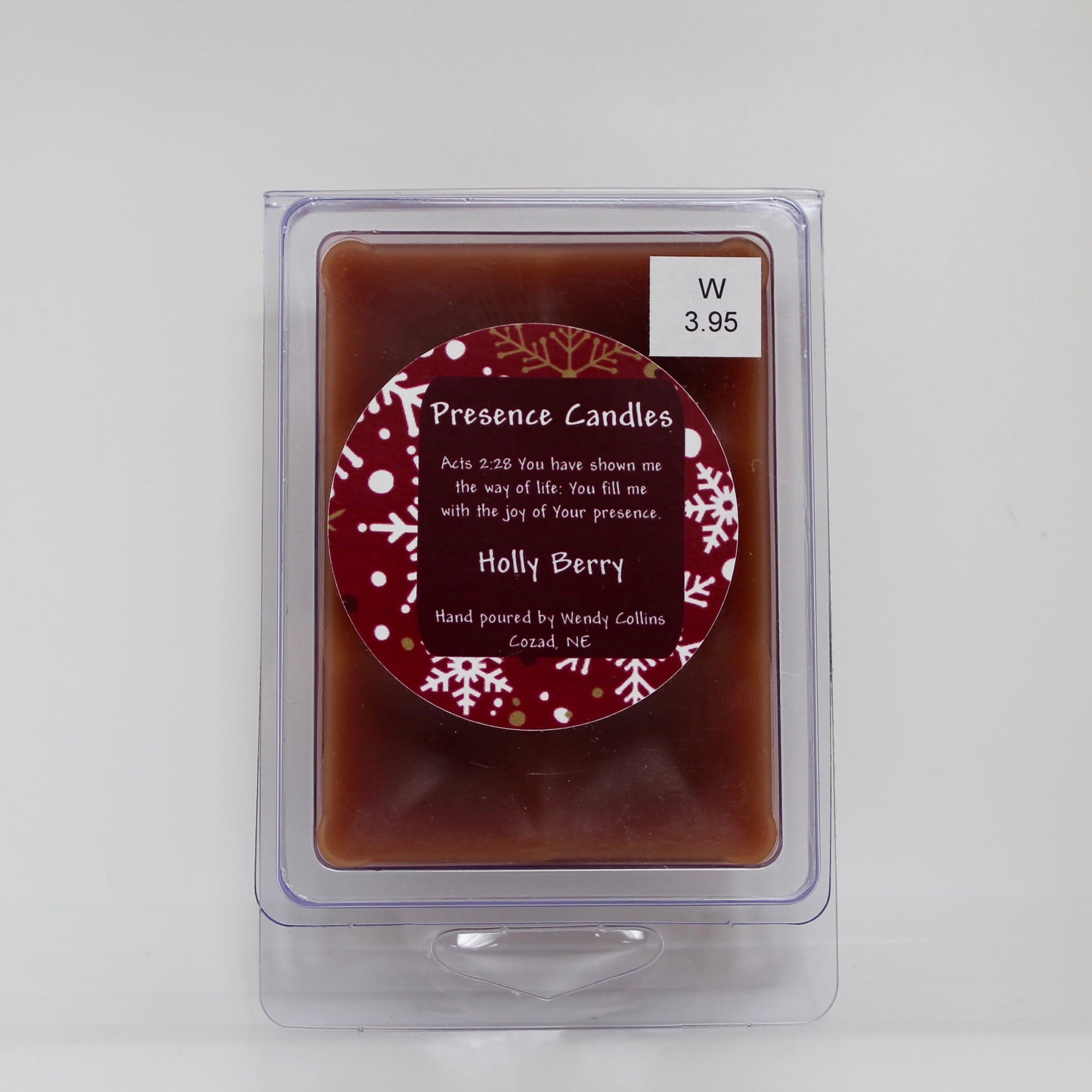 Holly Berry Scented Melt