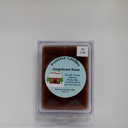 Gingerbread House Scented Melt