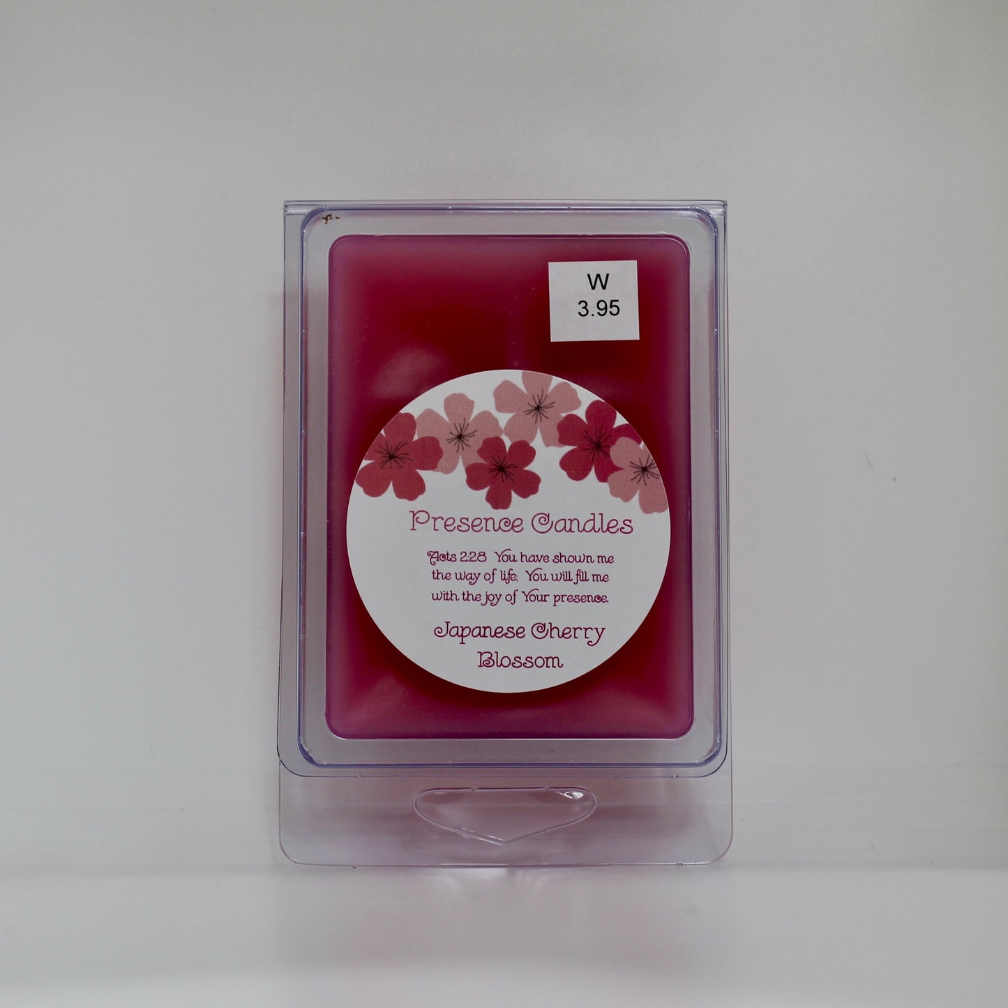 Pink Cherry Blossom Scented Melt