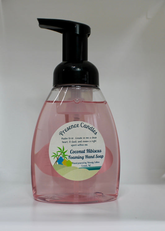 Coconut Hibiscus Scented Foaming Hand Soap