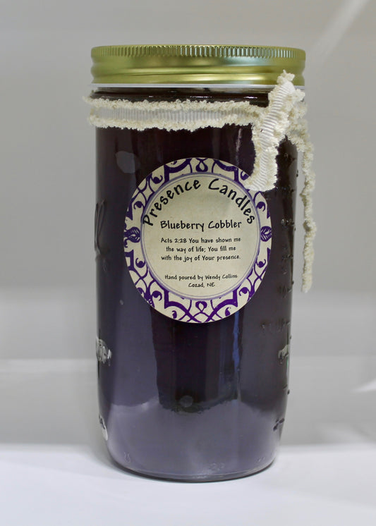 Blueberry Cobbler Scented Candle