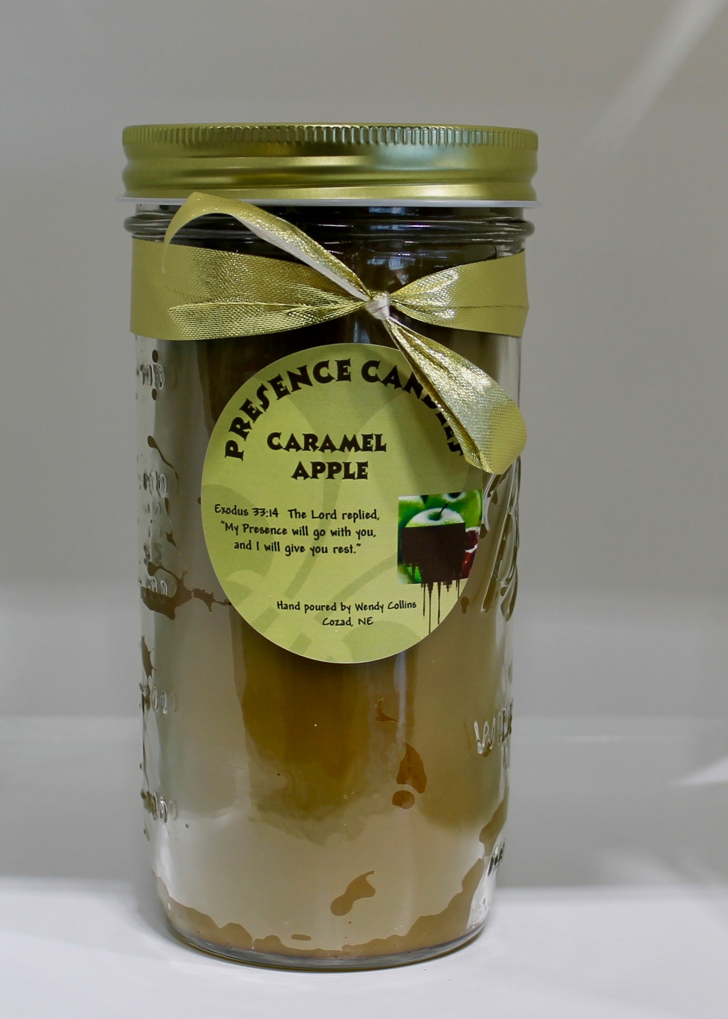 Caramel Apple Scented Candle