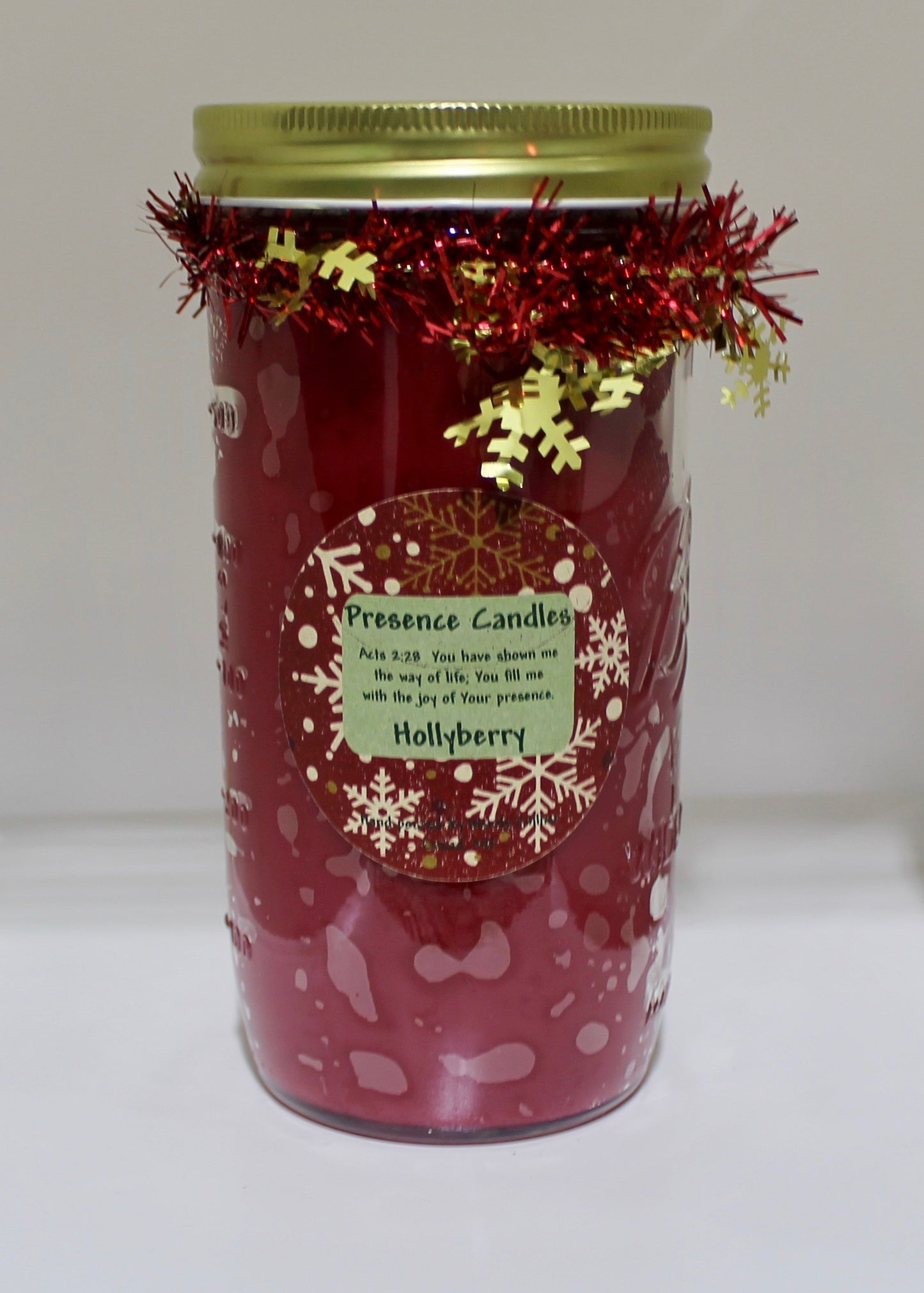 Hollyberry Scented Candle
