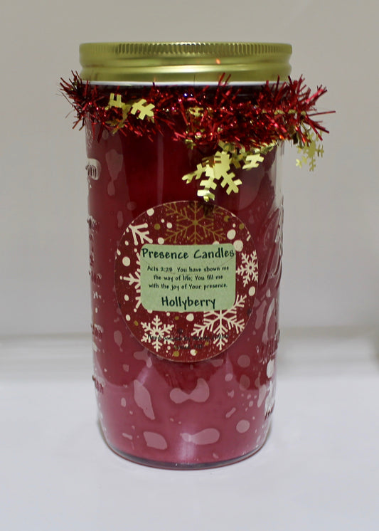 Hollyberry Scented Candle