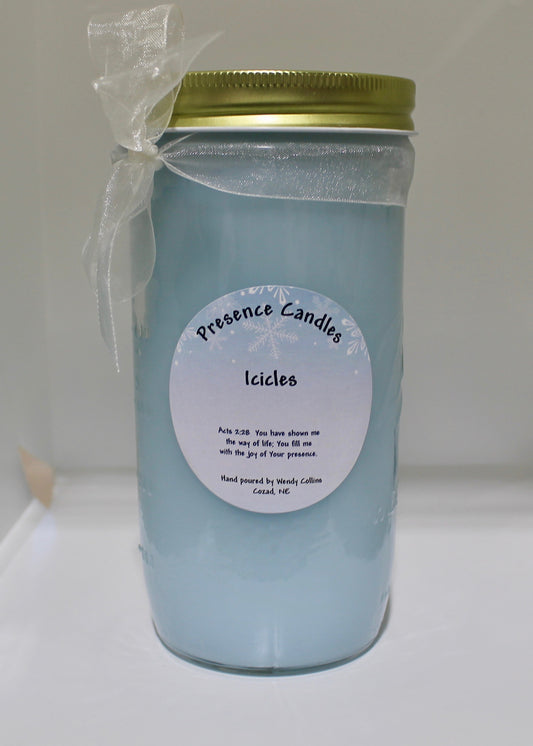 Icicles Scented Candle