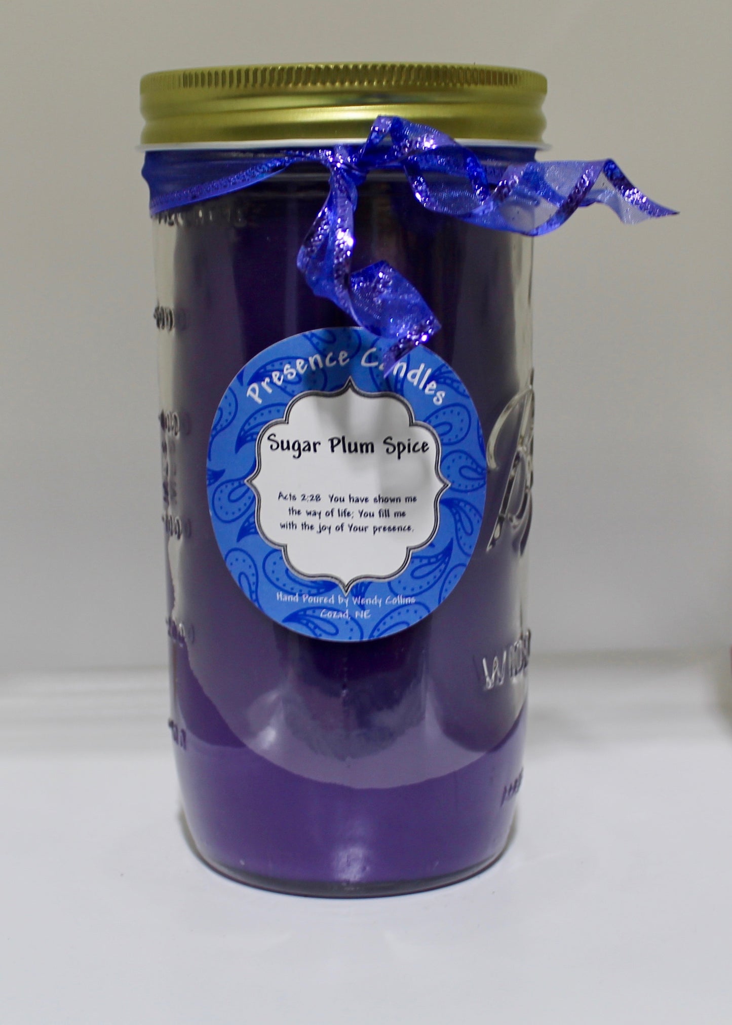 Sugar Plum Spice Scented Candle