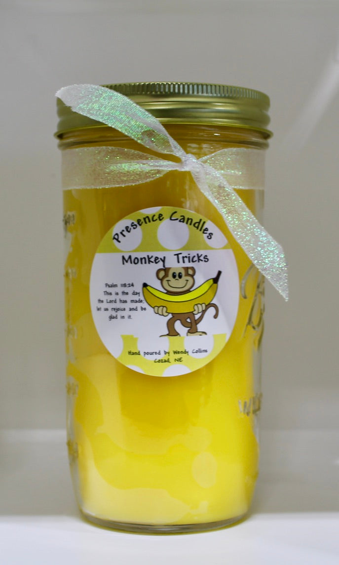 Monkey Tricks Scented Candle