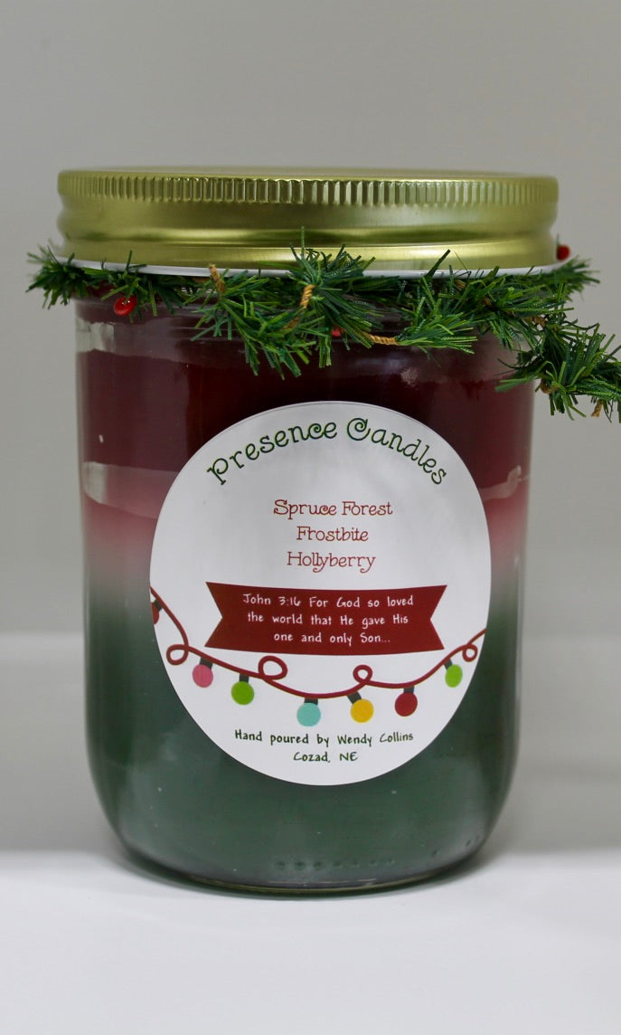Spruce Forest, Frostbite, Hollyberry Scented Candle