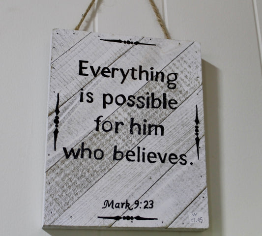 Mark 9:23