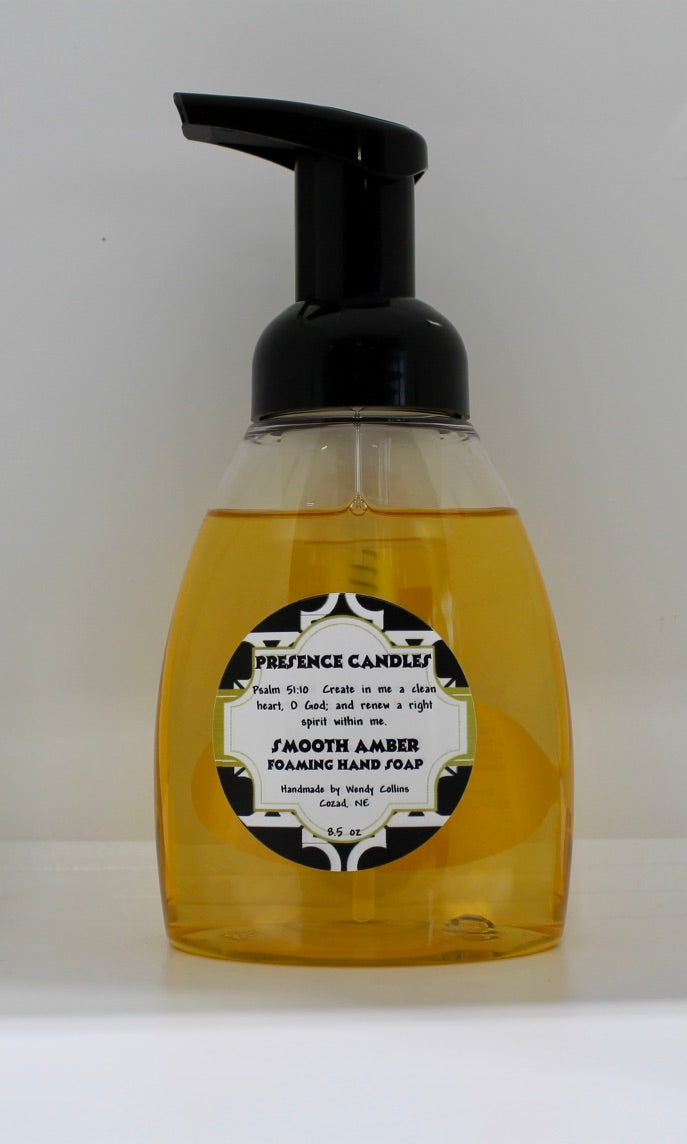 Smooth Amber Scented Foaming Hand Soap