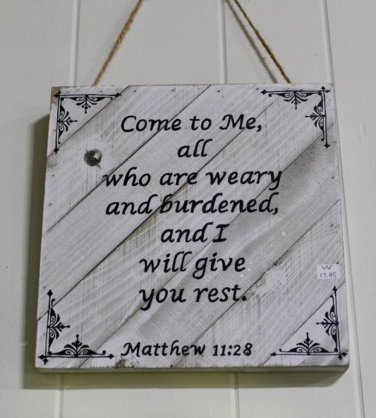 Mathews 11:28