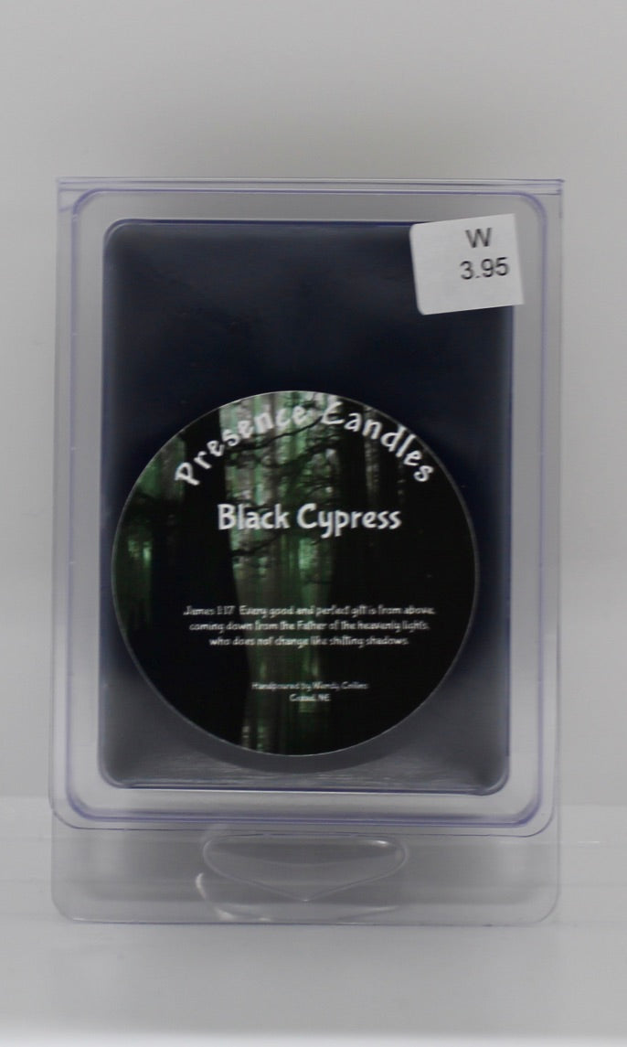 Black Cypress Scented Melt